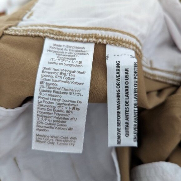NWOT J. Crew High-rise Girlfriend Chino Pant Tan Size 10 - Picture 6 of 6